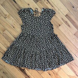 AMERICAN EAGLE Tiered Mini Daisy Dress